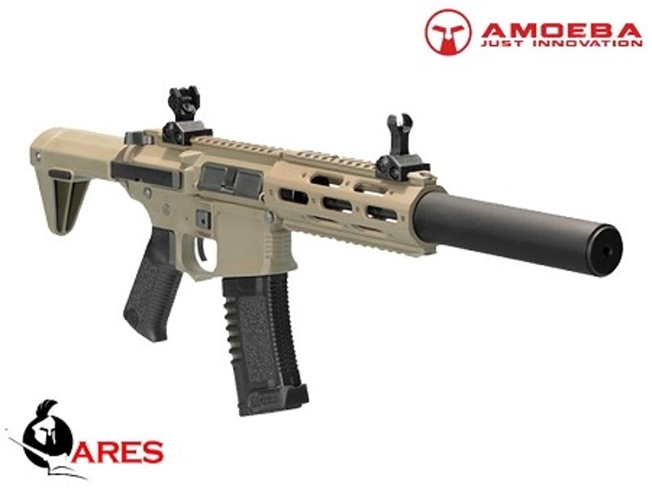 Штурмовая винтовка M4 Honey Badger AM-014 Dark Earth Amoeba фото 4