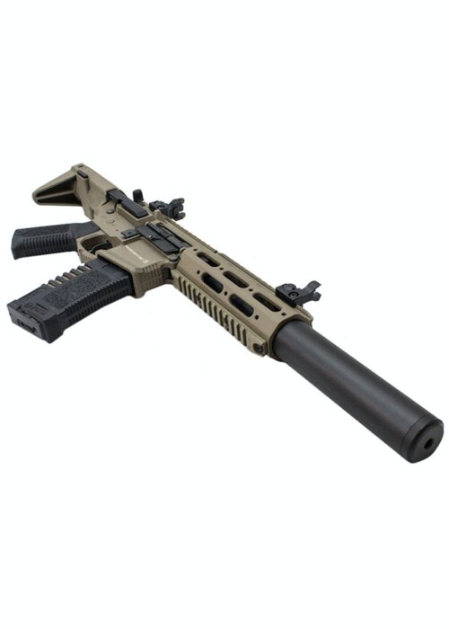 Штурмовая винтовка M4 Honey Badger AM-014 Dark Earth Amoeba фото 5