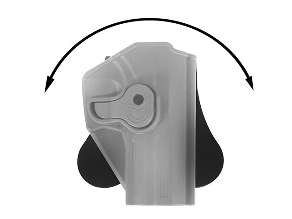 Кобура пластикова FastDraw для Beretta M9/92F Amomax фото 9
