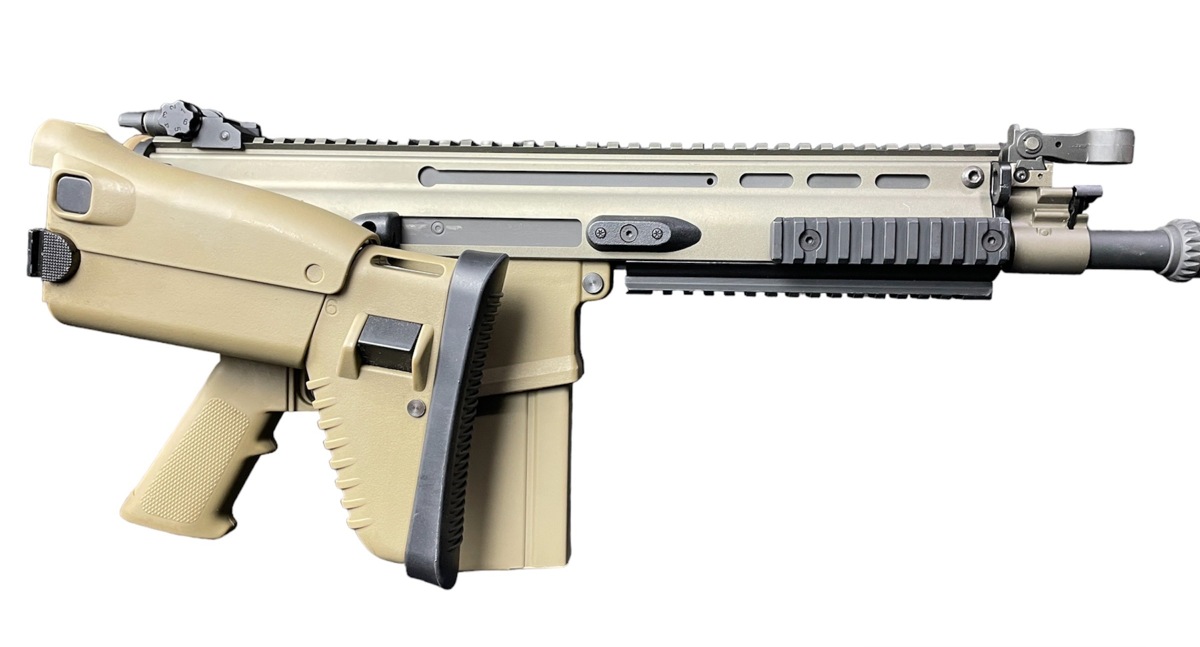 Штурмова гвинтівка SCAR-H AR-061-E Dark Earth ARES фото 4