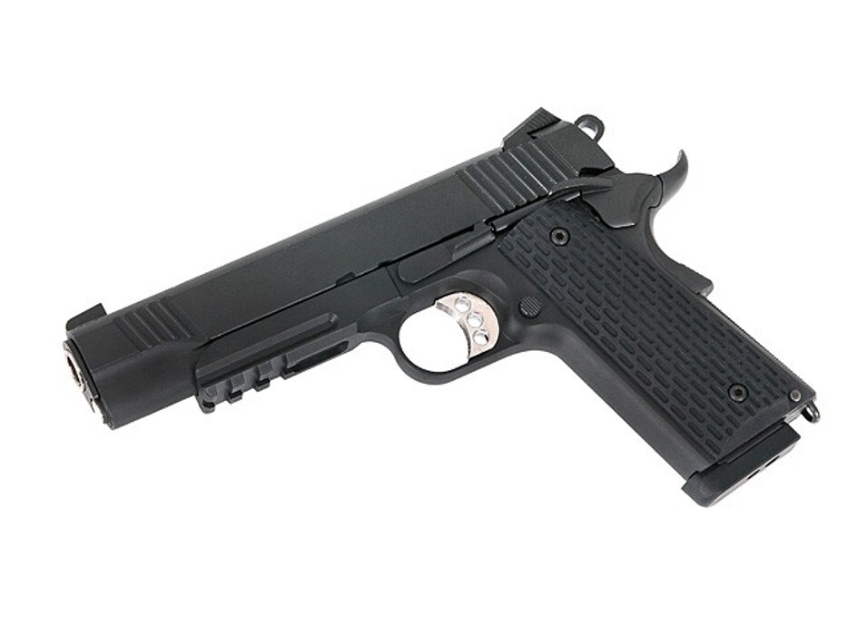 Пистолет Army Armament Colt R28 Metal Green Gas фото 4