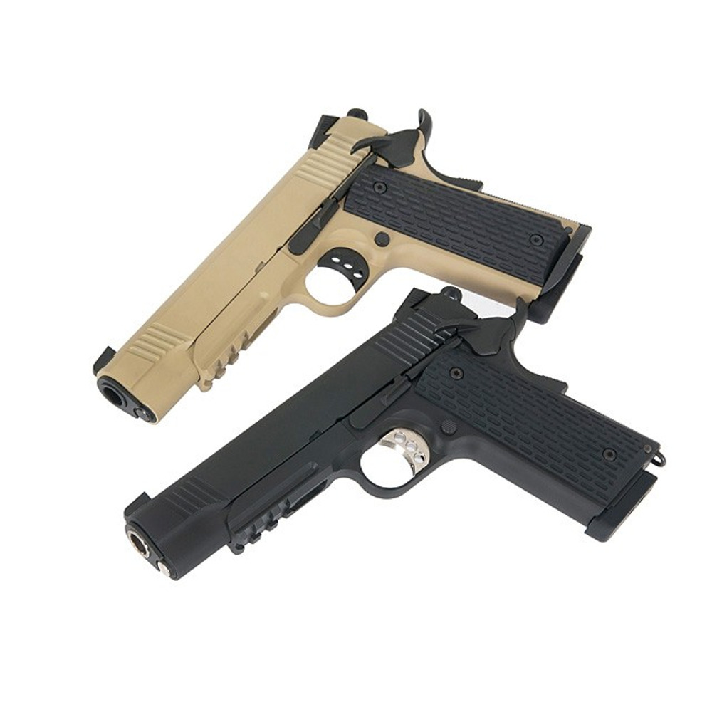 Пістолет Army Armament Colt R28 Metal Green Gas для страйкболу і