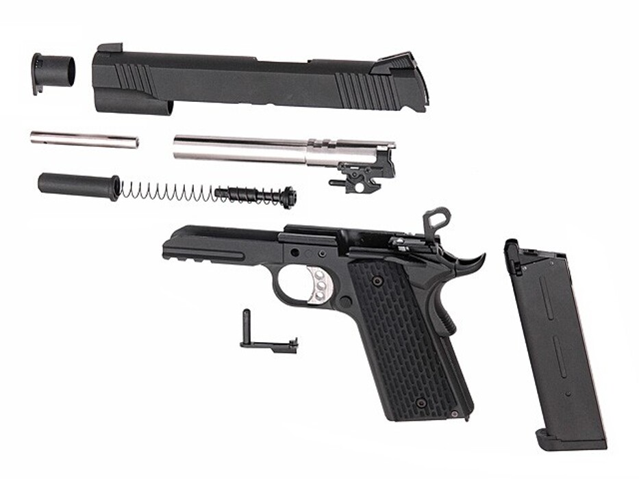 Пистолет Army Armament Colt R28 Metal Green Gas фото 8