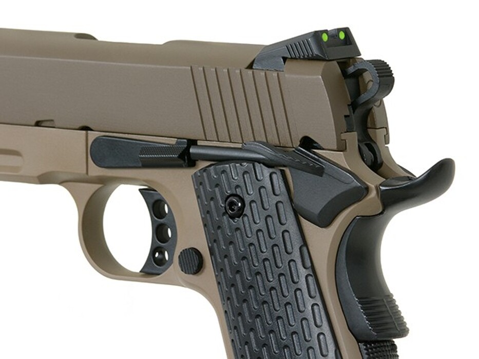 Пистолет Colt R28 (TG-1) - Dark Earth/Brown [Army Armament] фото 10