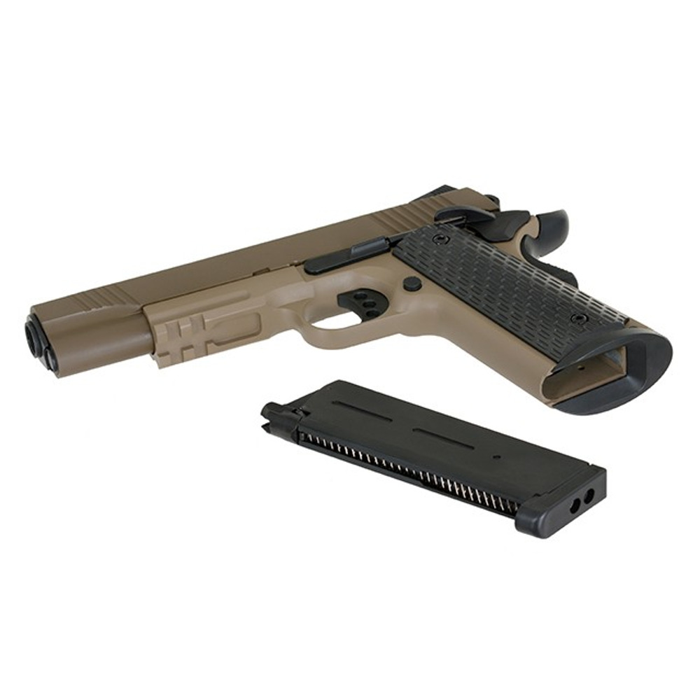 洋楽 Brown Factor tha 2nd coming G-RAP Пістолет Colt R28 (TG-1) - Dark Earth/Brown [Army Armament] для