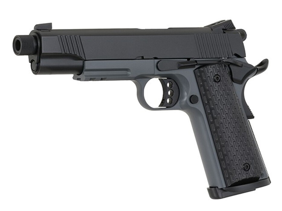 Пистолет Colt R28 (TG-2) - Grey/Black [Army Armament] фото 2