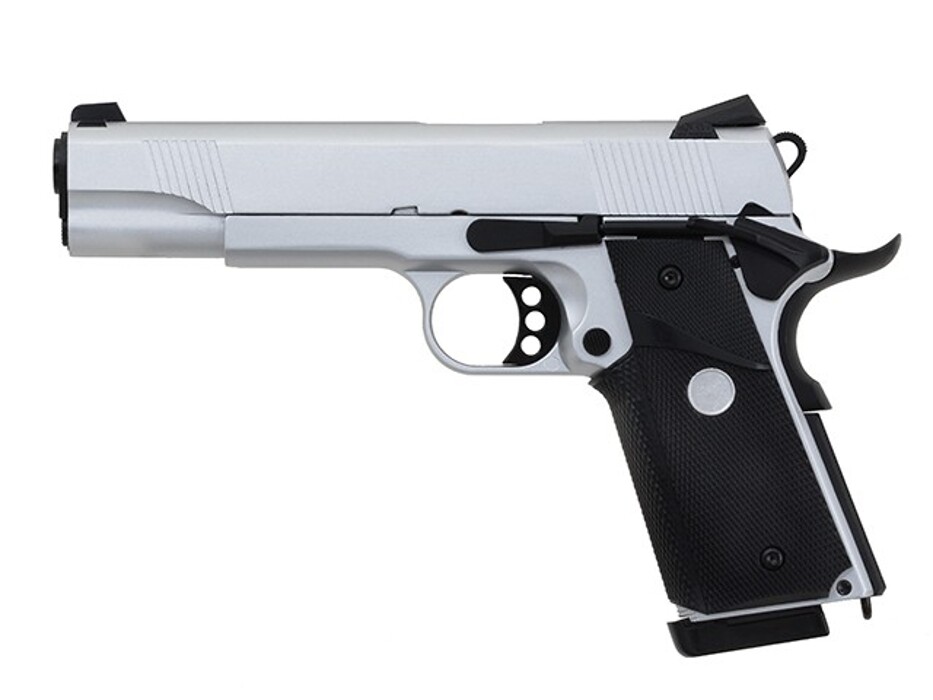 Пистолет Colt R27-S Metal Green Gas [Army Armament] фото 1