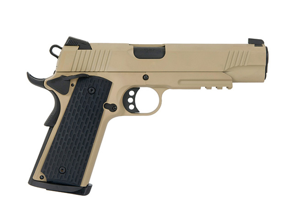 Пистолет Kimber Desert Warrior Army Metal R28 - tan Green Gas фото 11