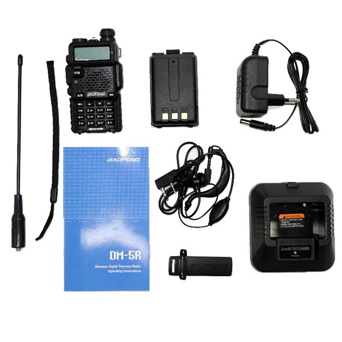 Радіостанція BAOFENG цифрова DM-5R фото 7