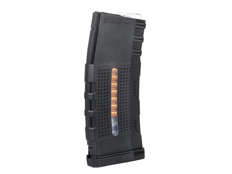 Магазин механічний AR-15/M4 серія mag 150 куль Black [BattleAxe] фото 3