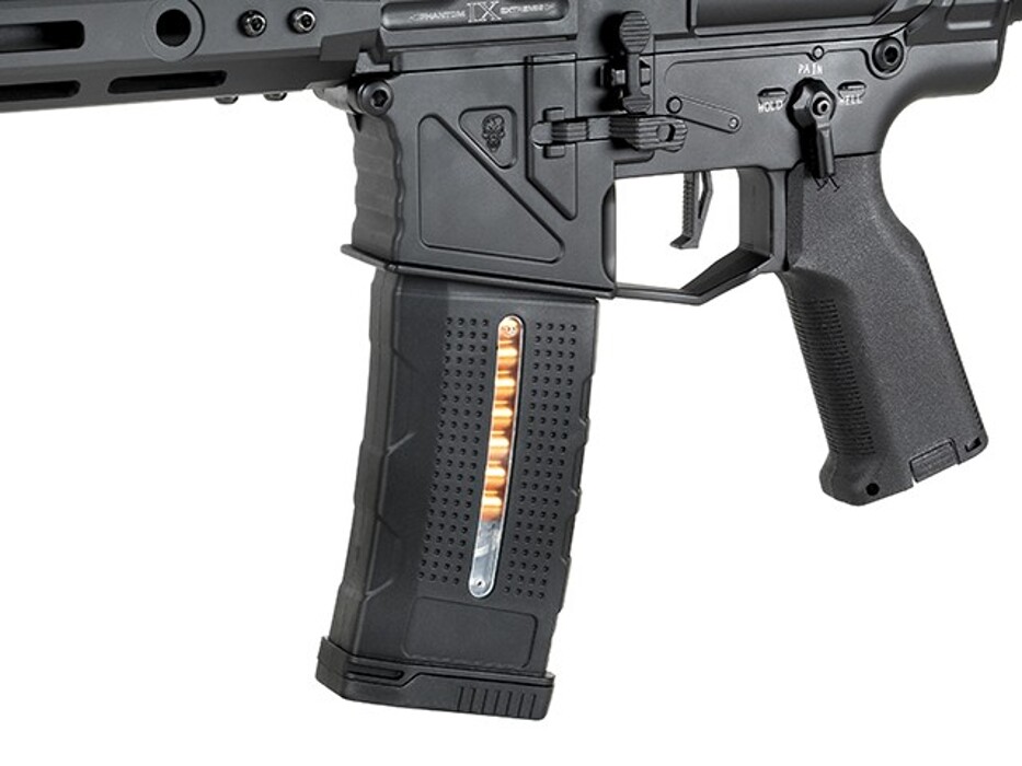Магазин механічний AR-15/M4 серія mag 150 куль Black [BattleAxe] фото 6