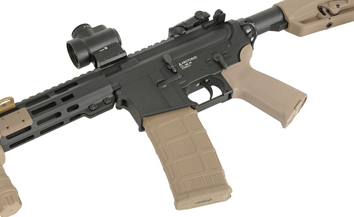 Магазин механический 150RD AR15/M4 GEN3 - TAN [BATTLEAXE] фото 9