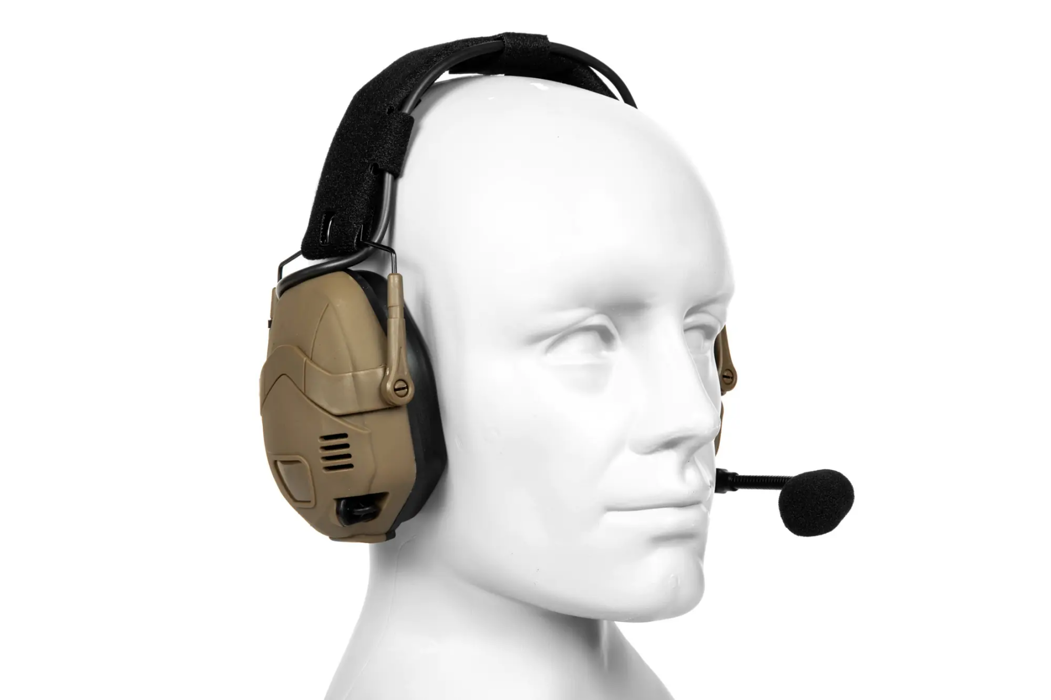 Тактические наушники HD-16 - Tan BD фото 2
