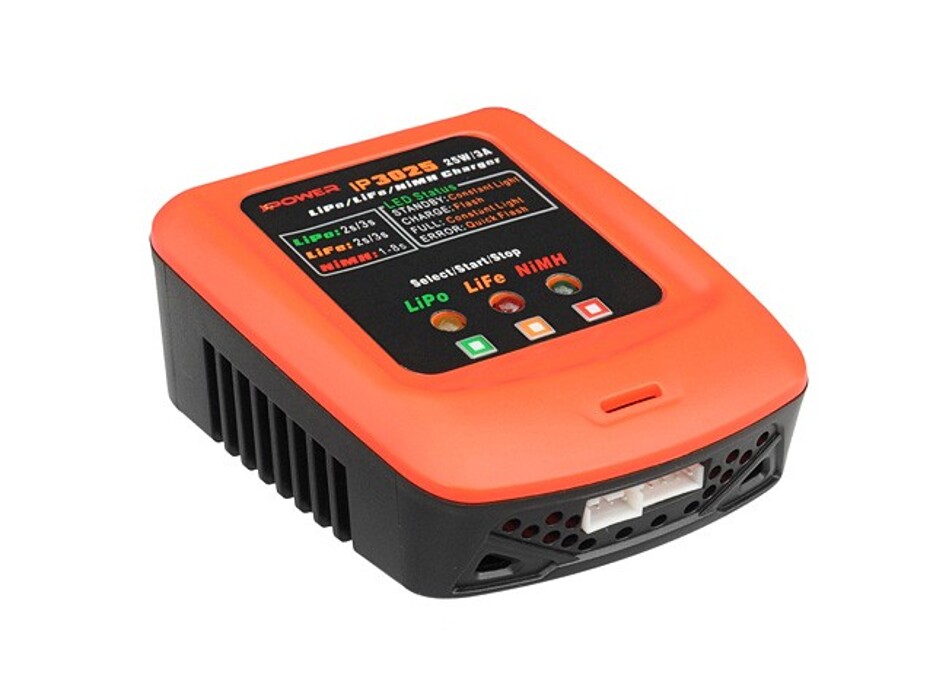 Зарядний пристрій IP3025 - LiPo/LiFe/NiMH 25W/3A IPower фото 2