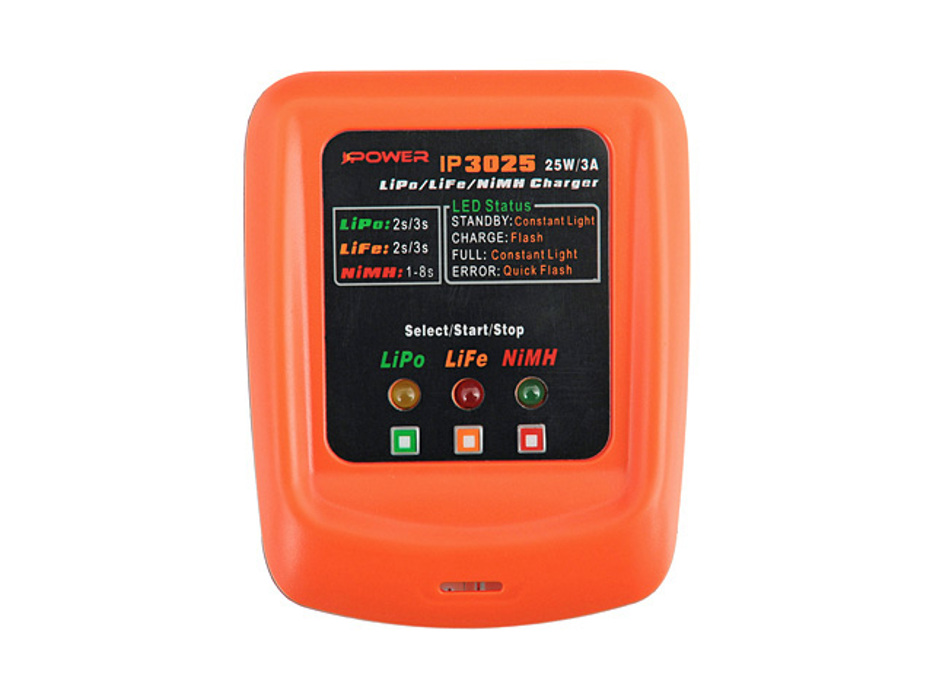 Зарядний пристрій IP3025 - LiPo/LiFe/NiMH 25W/3A IPower фото 3