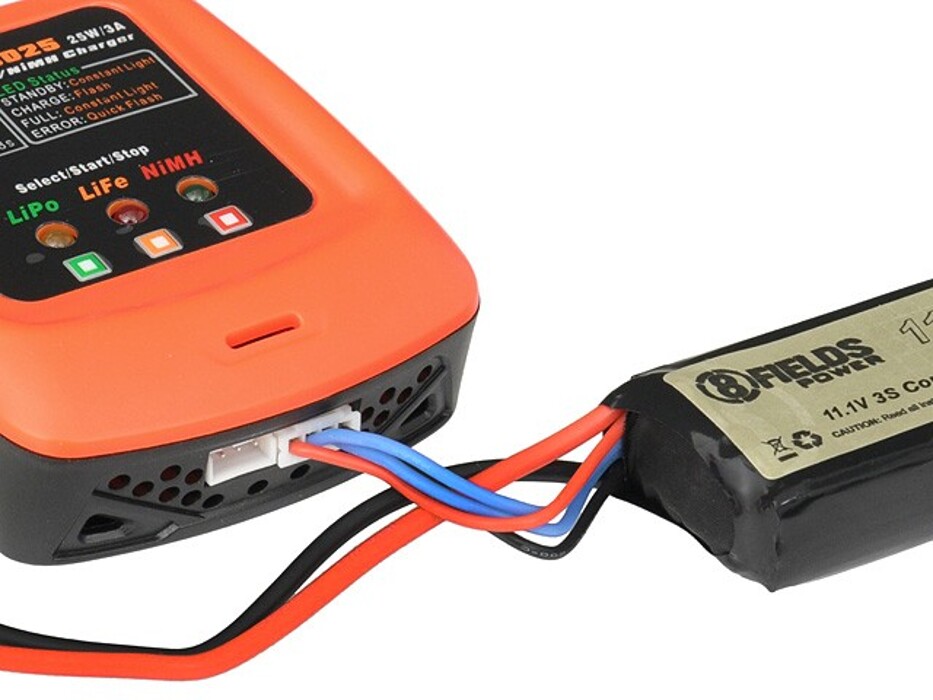 Зарядний пристрій IP3025 - LiPo/LiFe/NiMH 25W/3A IPower фото 7