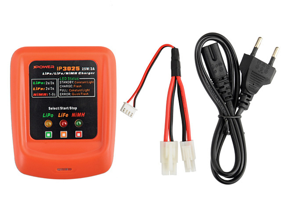 Зарядний пристрій IP3025 - LiPo/LiFe/NiMH 25W/3A IPower фото 8