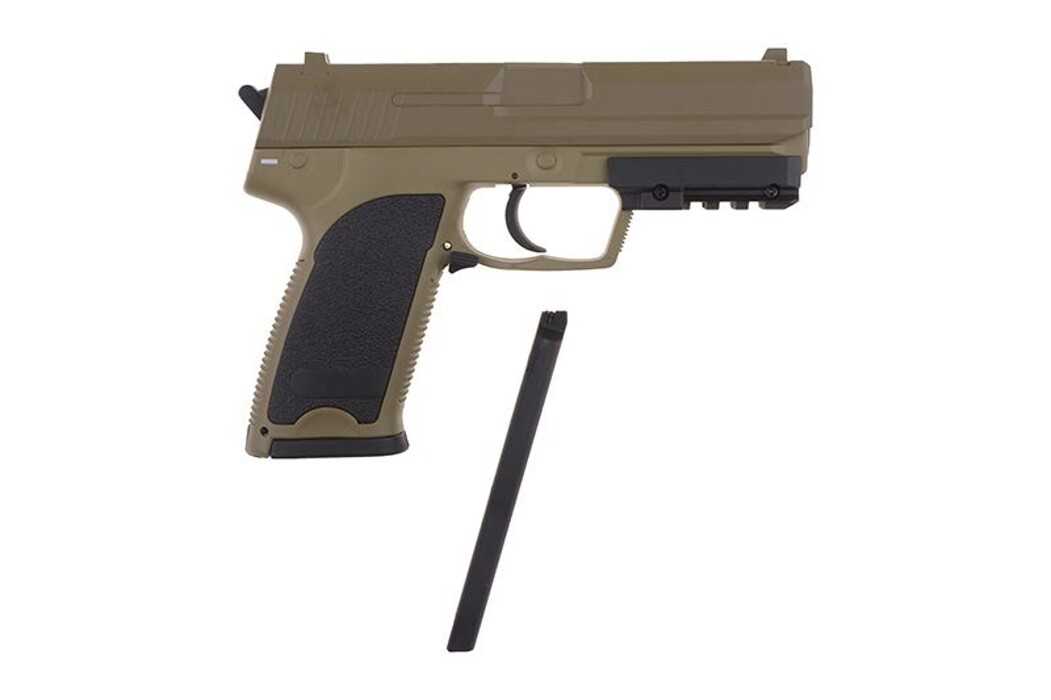 Пістолет USP CM.125 Tan [CYMA] фото 7