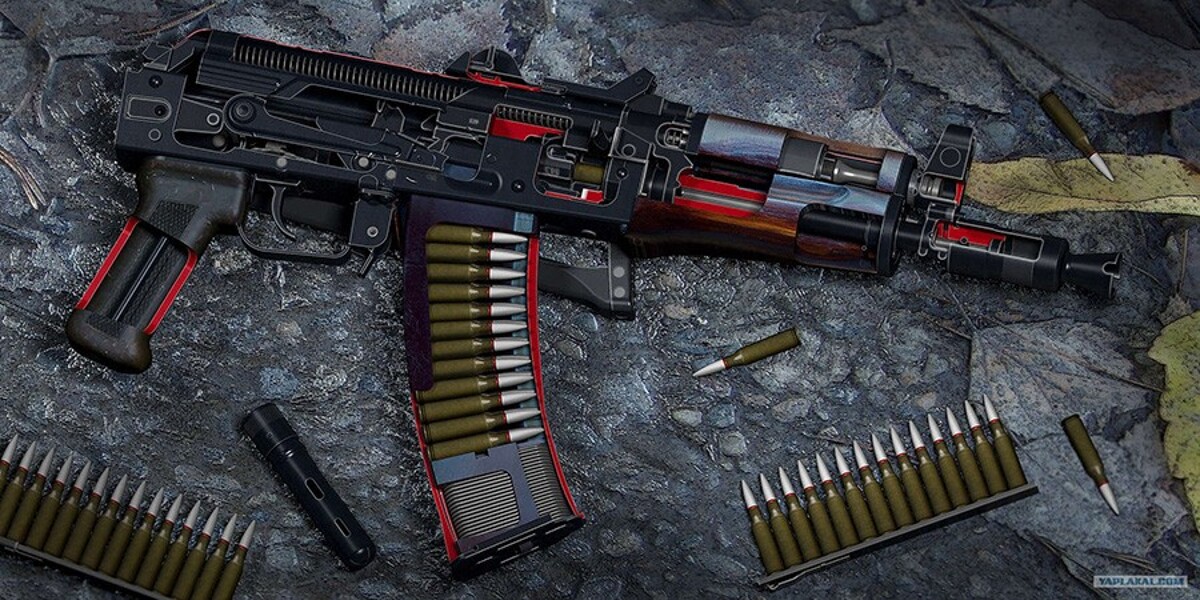 Автомат АКС-74У [CYMA] CM.045 фото 17