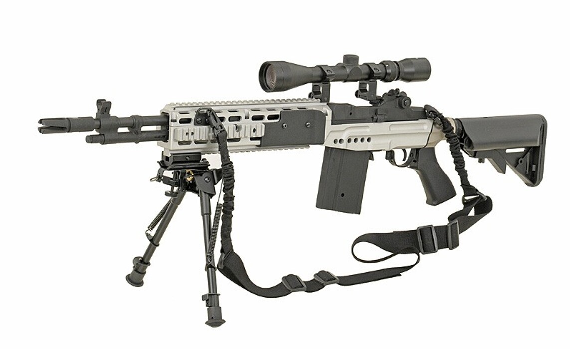 Снайперская винтовка M14 EBR CM.032 - silver [CYMA] фото 7