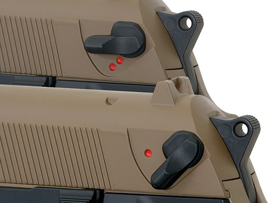 Пістолет Beretta M92F/M9 CM.126 Tan AEP [CYMA] фото 6