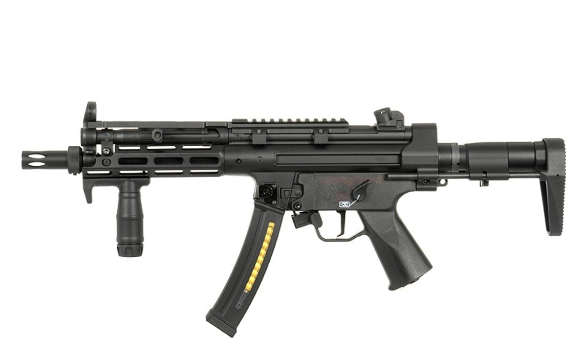 MP5 серия - магазин механический длинный 130 шар. CYMA фото 6