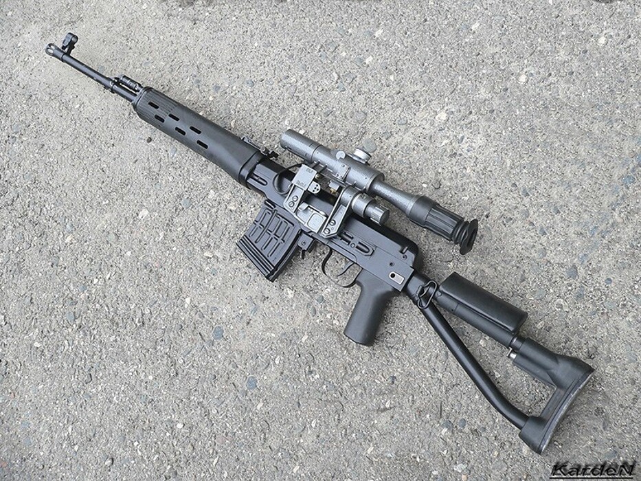 Снайперская винтовка СВД SVD CM.057S [CYMA] фото 17