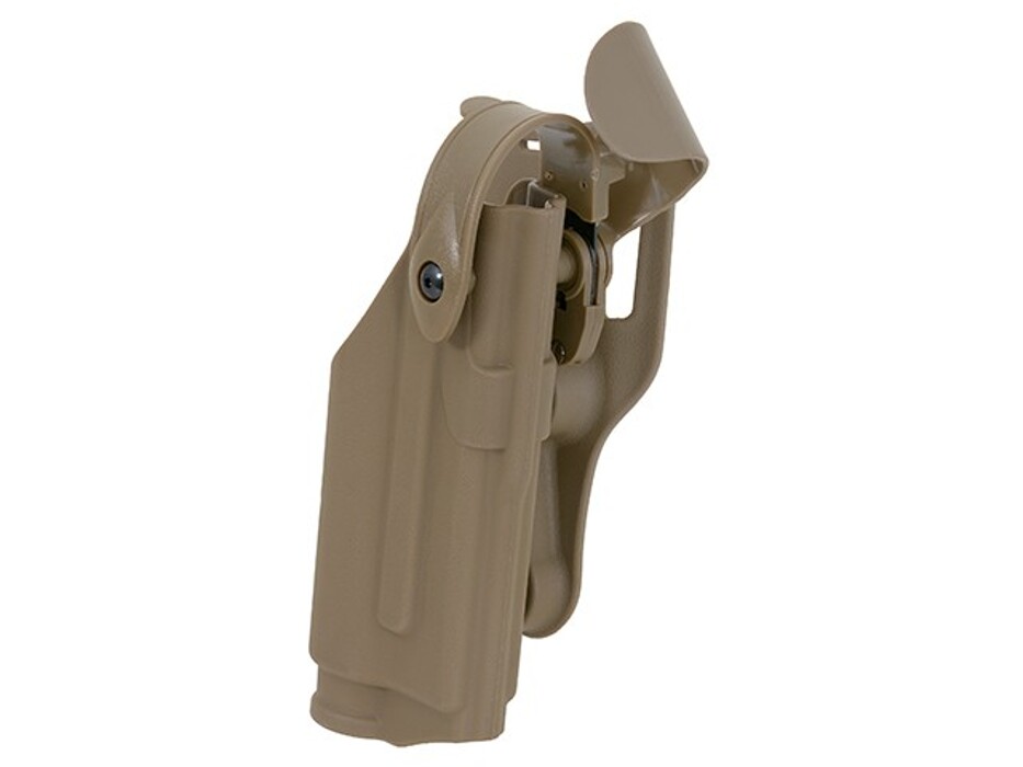 Кобура пластиковая FastDraw для Glock с обвесом TAN фото 2
