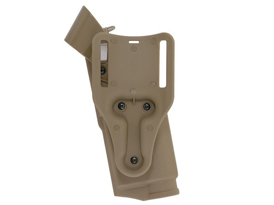 Кобура пластиковая FastDraw для Glock с обвесом TAN фото 4