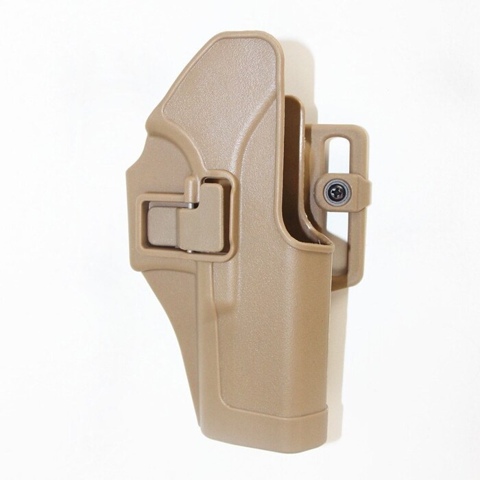 Кобура пластикова FastDraw для Glock 17, 22, 31 - Tan фото 4