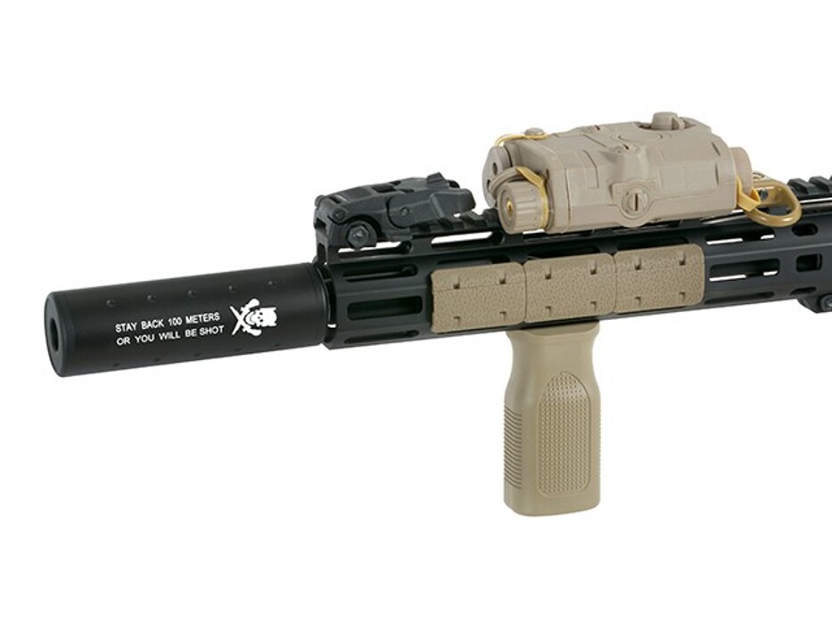 Глушник 110mm 14ccw dummy silencer - black [Castellan] фото 3