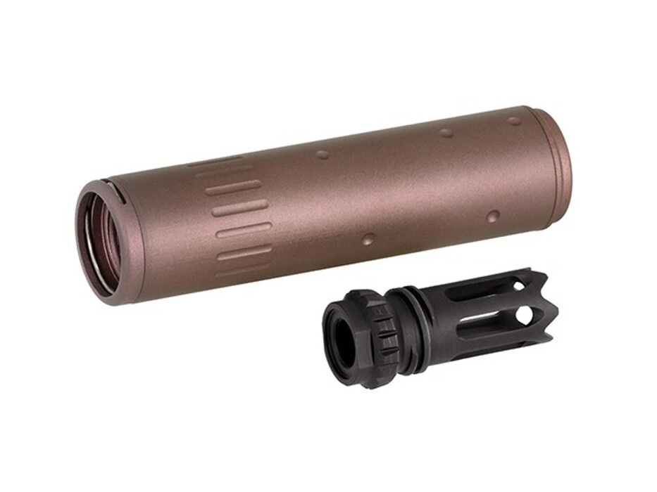 Глушитель с ДТК 152mm SCR type - coyote brown фото 4