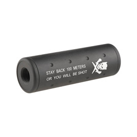 Глушник 100mm 14ccw dummy silencer - black [Castellan]
