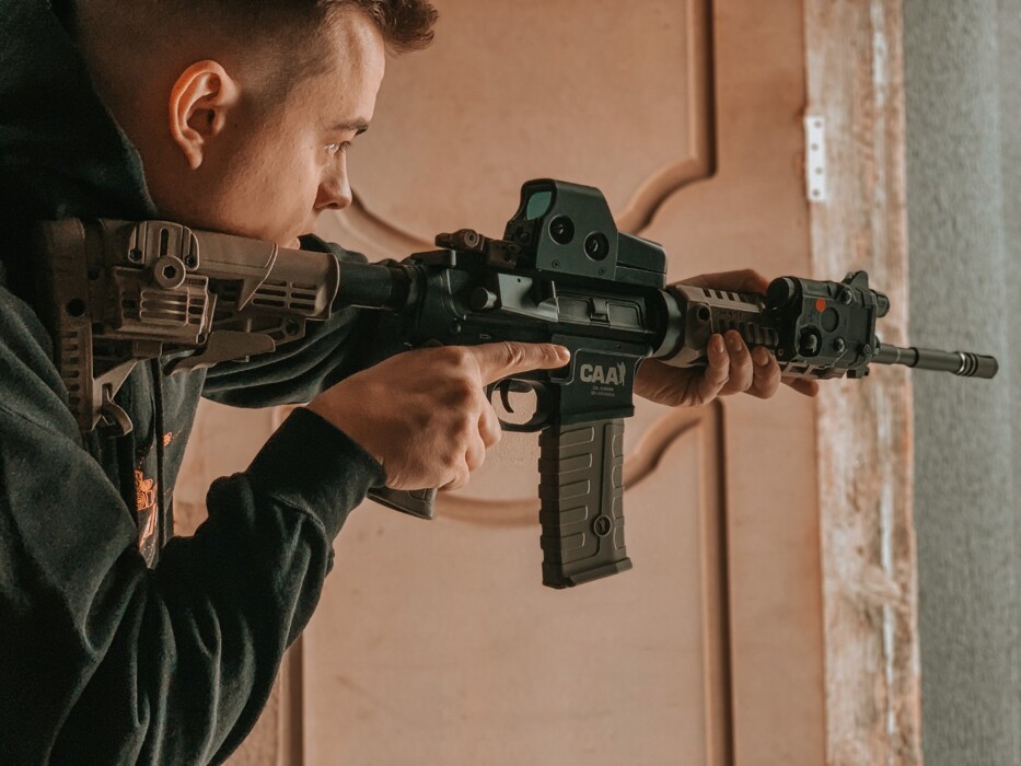 Штурмова гвинтівка M4 14.5" full metal [CAA] фото 18