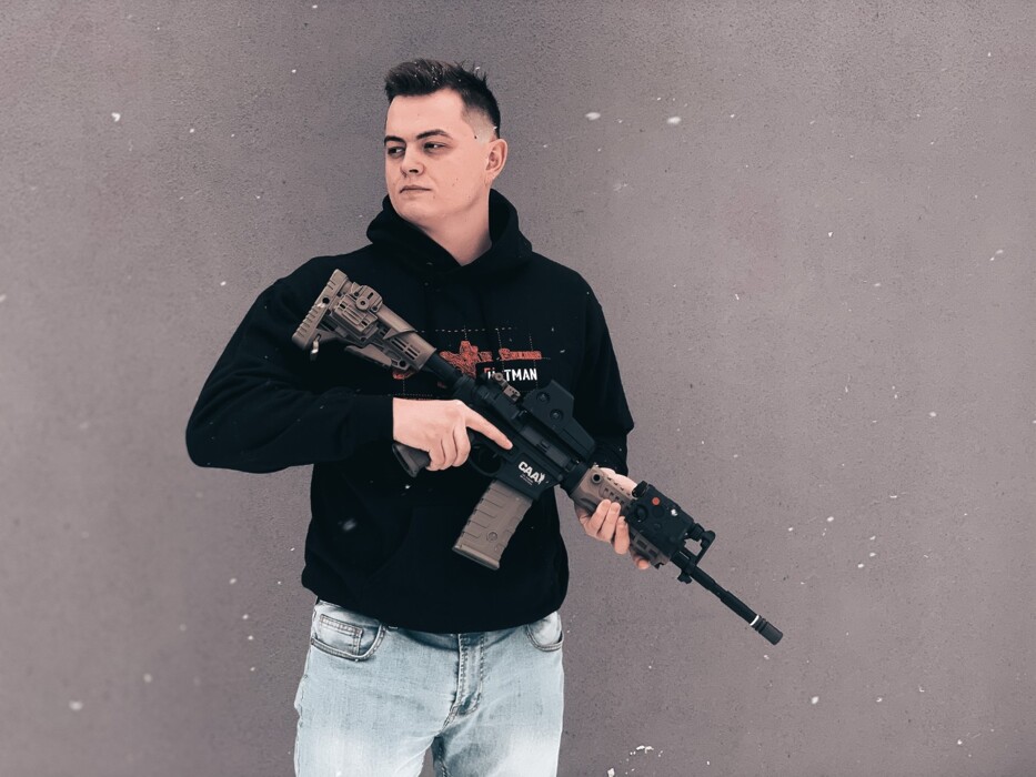 Штурмова гвинтівка M4 14.5" full metal [CAA] фото 20
