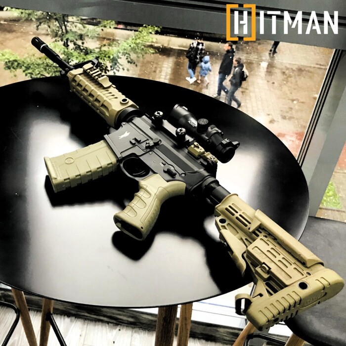 Штурмовая винтовка M4 14.5" TAN full metal [CAA] фото 6