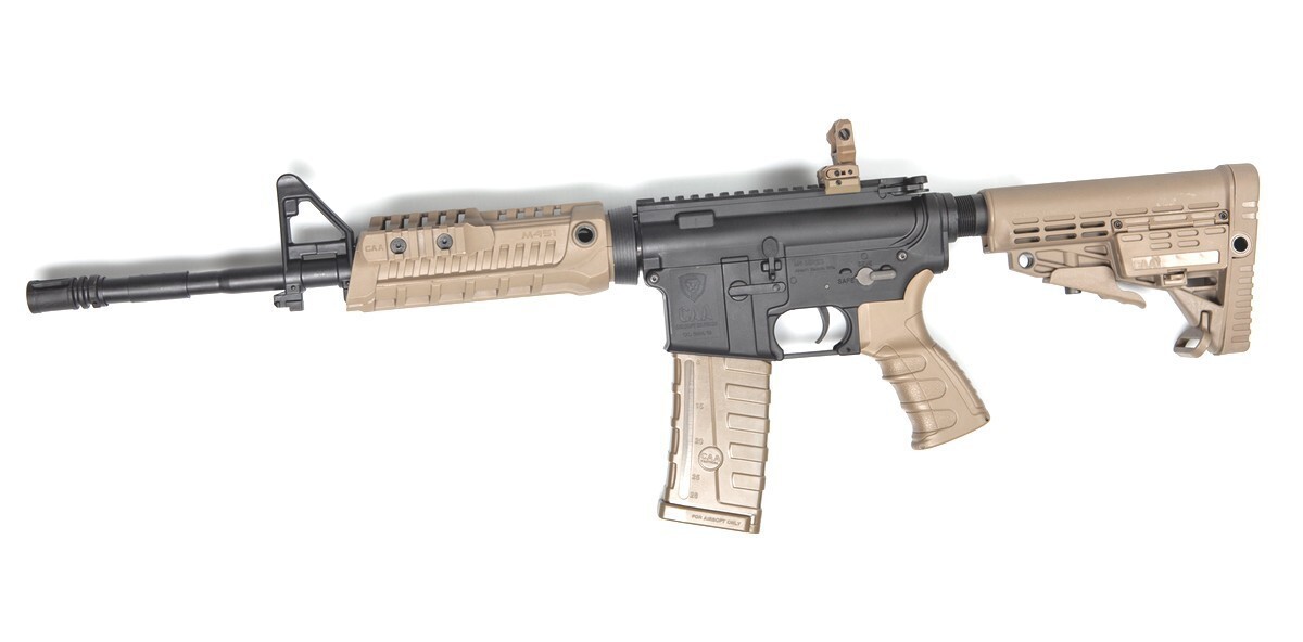 Штурмовая винтовка M4 14.5" TAN full metal [CAA] фото 2