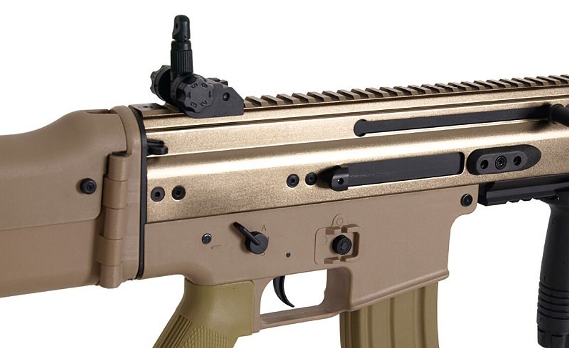 Штурмовая винтовка SCAR-L SC-01 - Dark Earth [BELL] фото 11