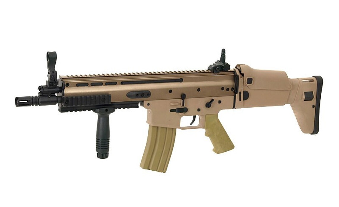Штурмовая винтовка SCAR-L SC-01 - Dark Earth [BELL] фото 4