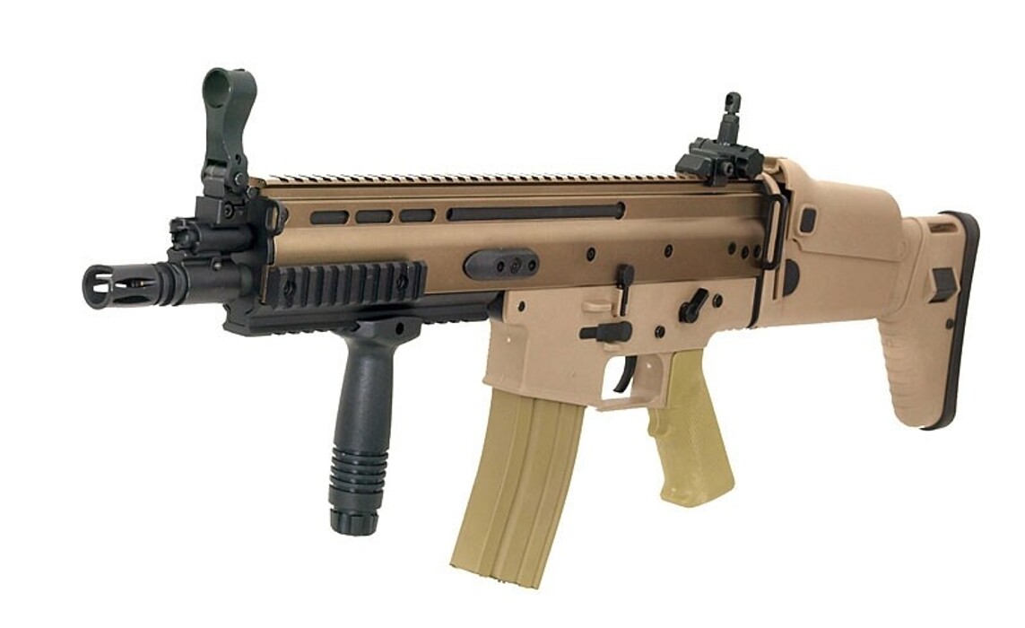 Штурмовая винтовка SCAR-L SC-01 - Dark Earth [BELL] фото 5