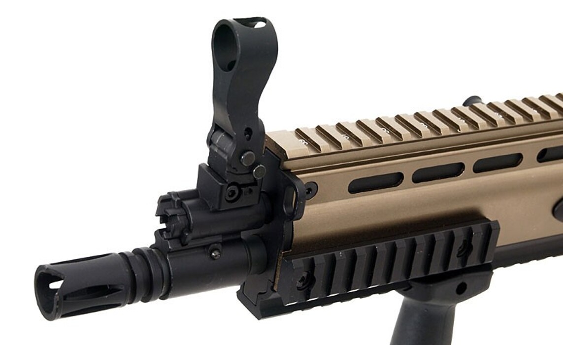 Штурмовая винтовка SCAR-L SC-01 - Dark Earth [BELL] фото 8
