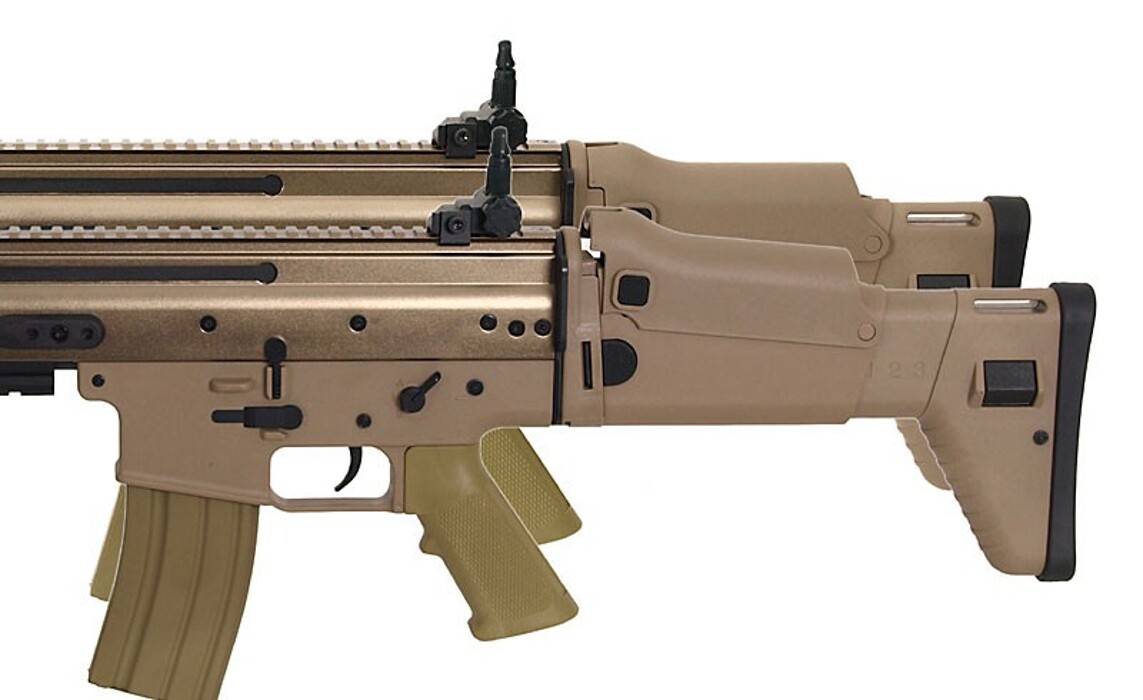 Штурмовая винтовка SCAR-L SC-01 - Dark Earth [BELL] фото 9
