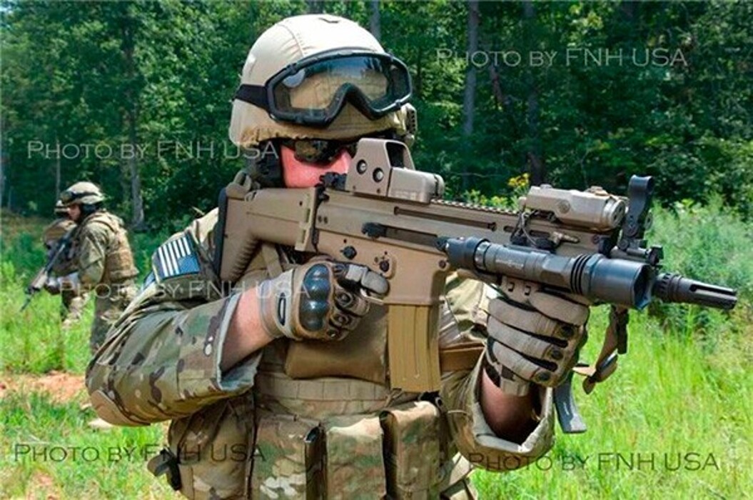 Штурмовая винтовка SCAR-L SC-01 - Dark Earth [BELL] фото 12