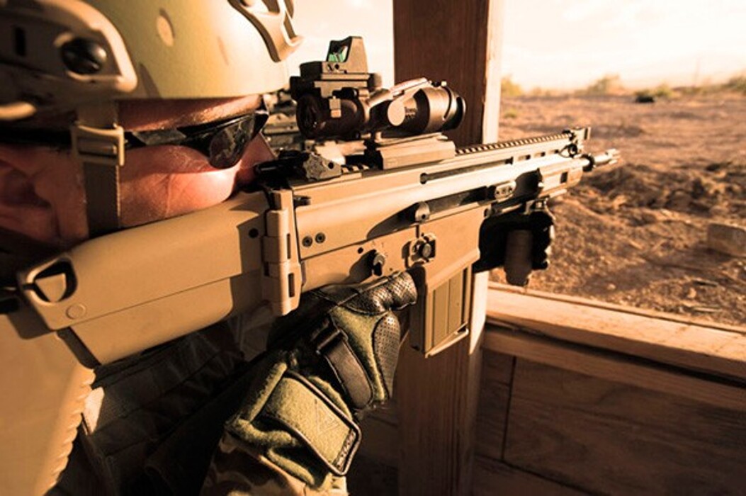 Штурмовая винтовка SCAR-L SC-01 - Dark Earth [BELL] фото 14