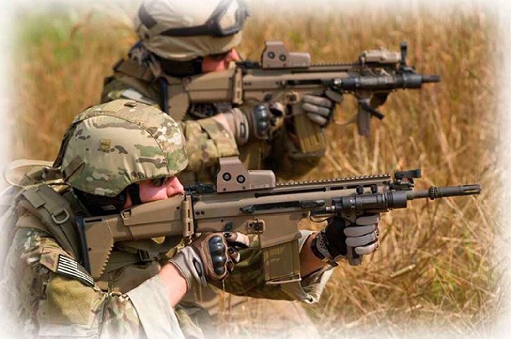 Штурмовая винтовка SCAR-H, D-Boys TAN (805T) фото 17