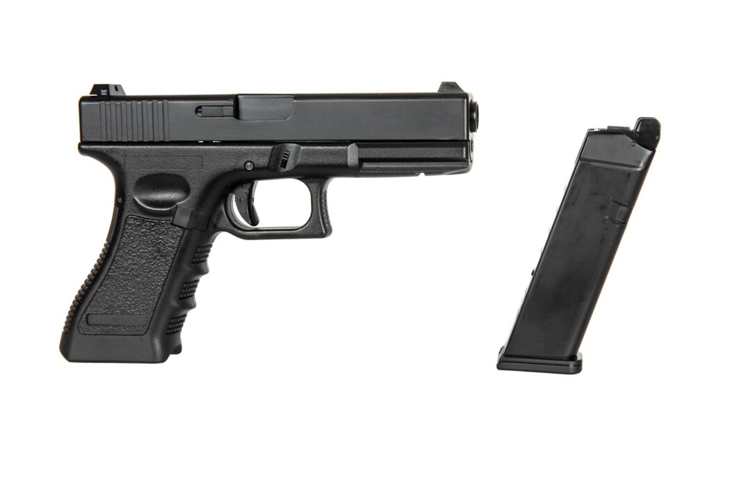 Пистолет Glock 17 CO2 Bell фото 7