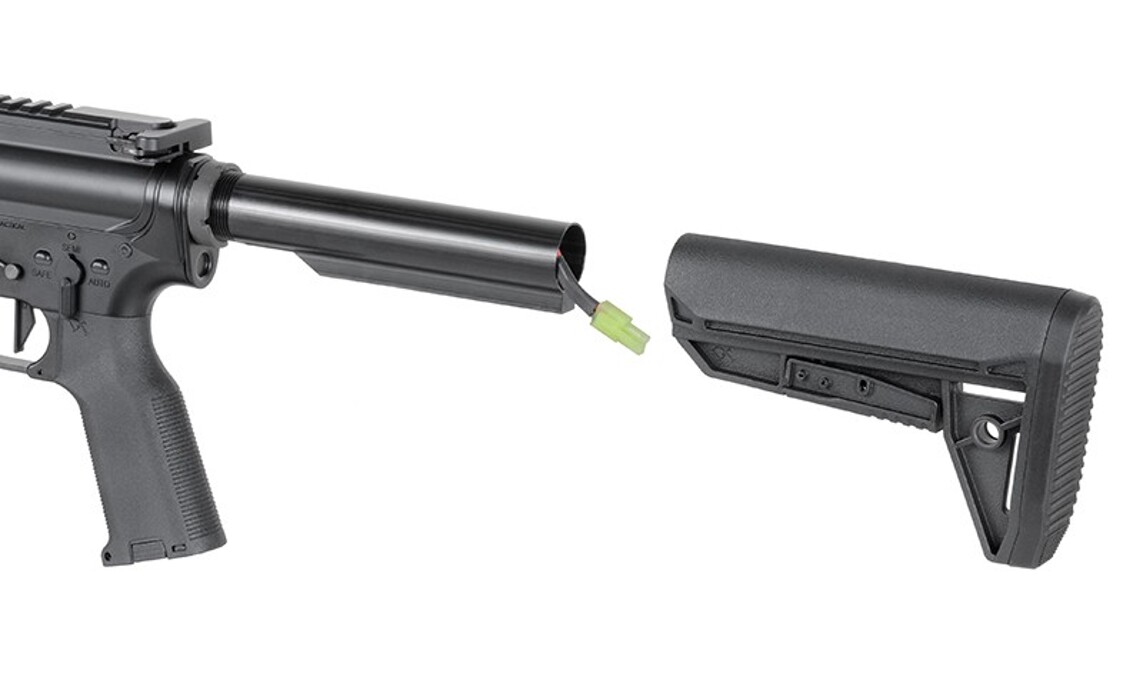 Штурмова гвинтівка M4 SQBR 10.5" - Black [DYTAC] фото 16