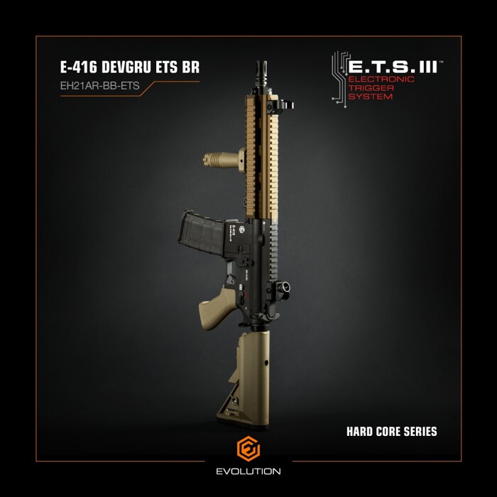 Штурмова гвинтівка HK416 E-416 DEVGRU ETS BR [Evolution] фото 3