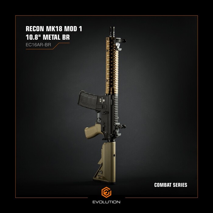 Штурмова гвинтівка M4 Recon MK18 Mod 1 10.8” Metal BR Evolution фото 3