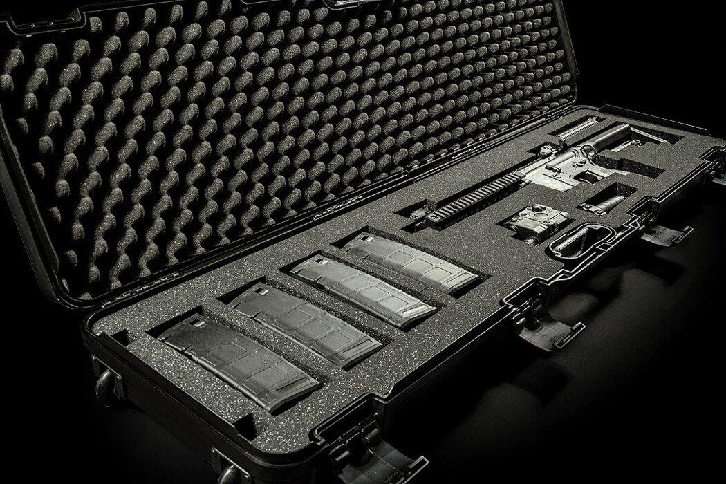 Жорсткий чохол для гвинтівки з колесами (вн. Розмір 117,5x29x12) Evolution EA0506RC фото 18